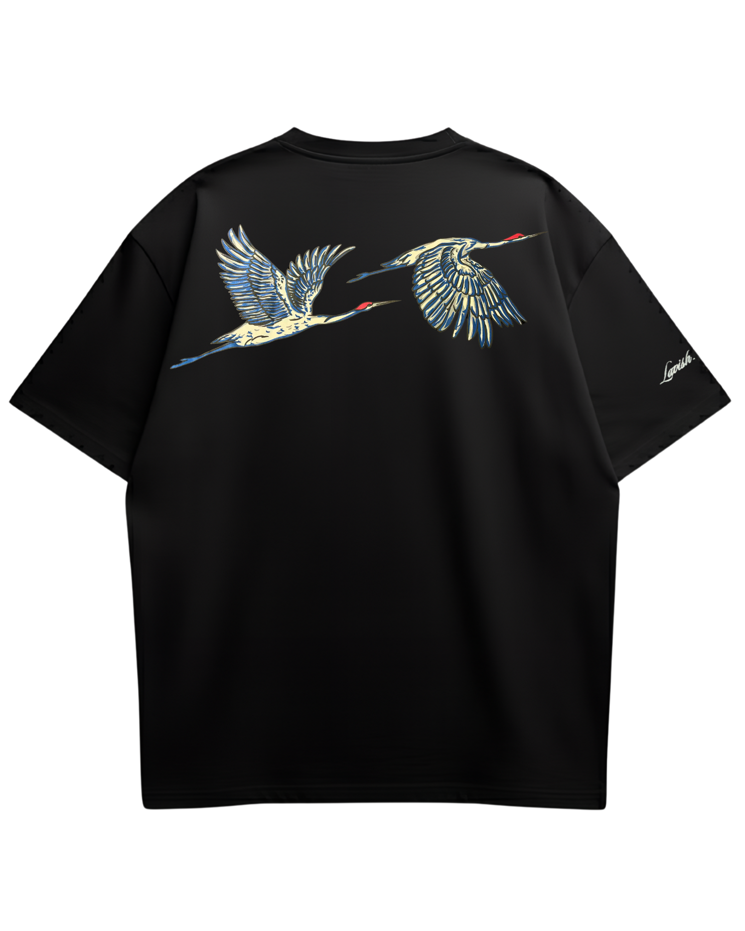 Soaring Cranes Oversized Tee