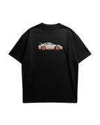 Porsche Embroidered Oversized T-Shirt