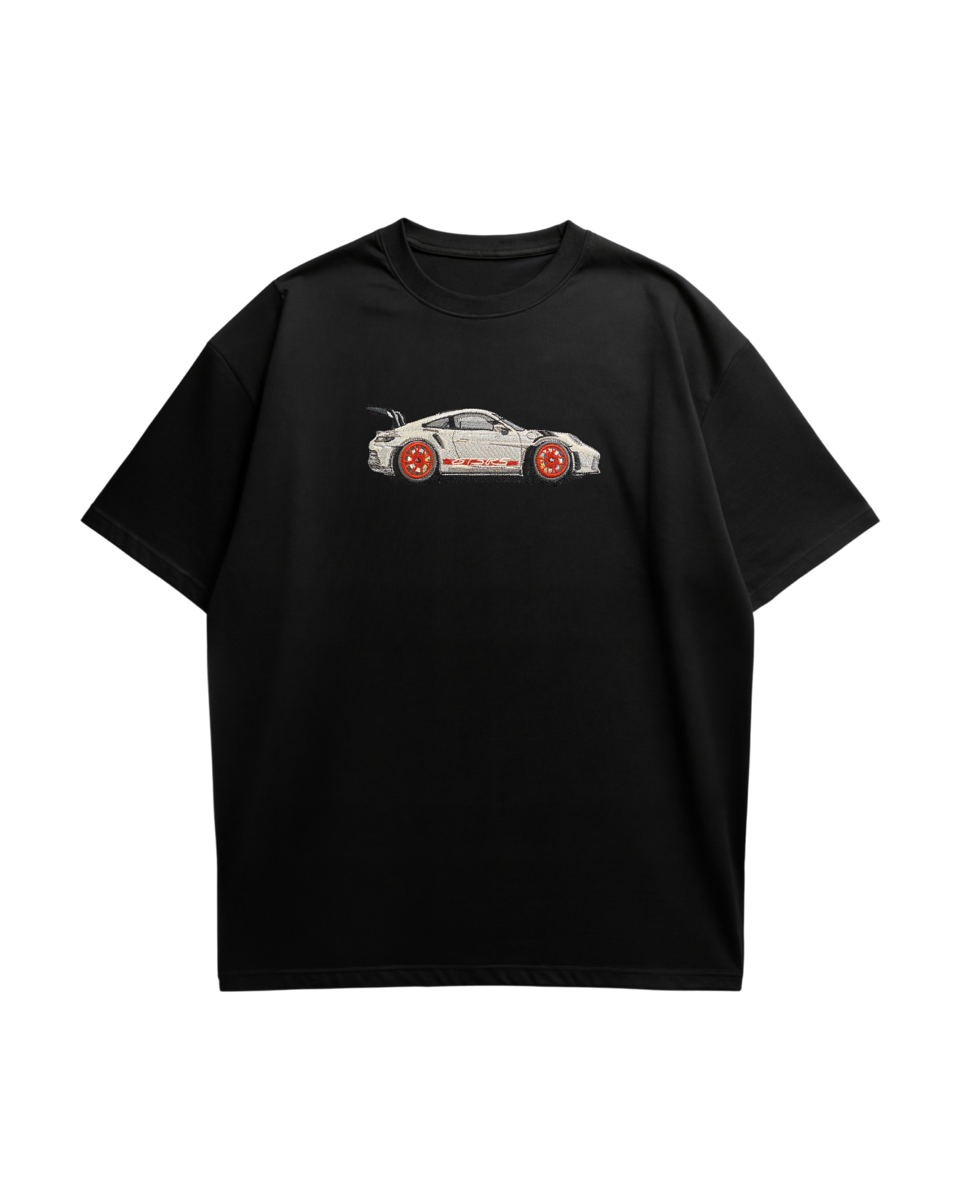 Porsche Embroidered Oversized T-Shirt