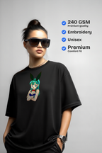 Bulma Embroidered Oversized T-Shirt
