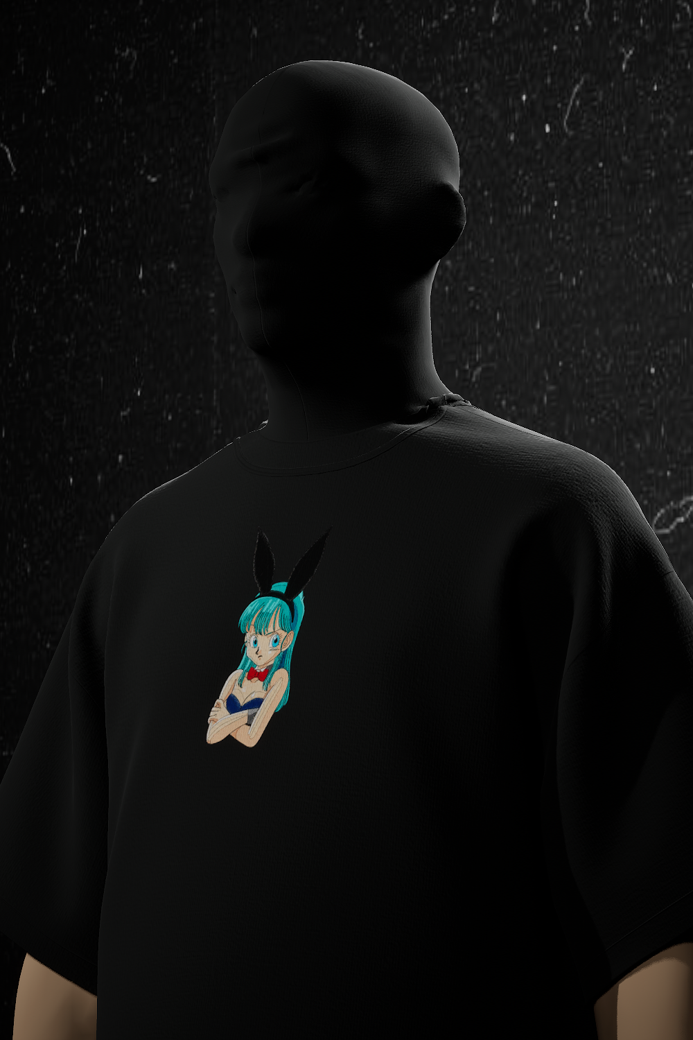 Bulma Embroidered Oversized T-Shirt