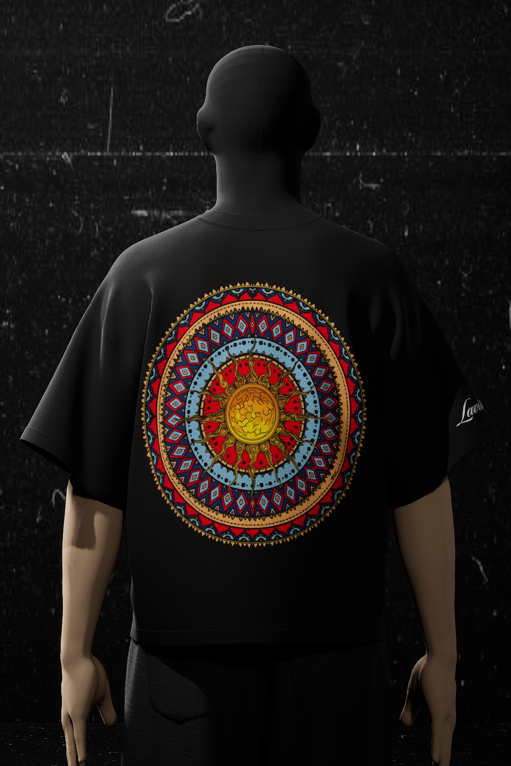 Mystic Mandala Oversized T-shirt